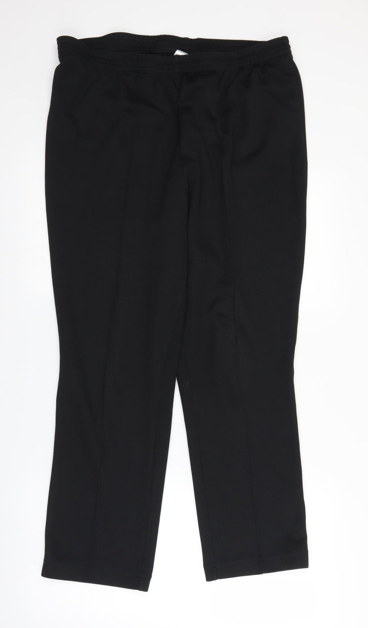 Damart Womens Black Trousers Size 29 in L26 in