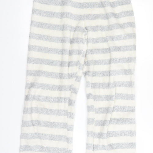 Primark Womens Grey Striped  Trousers  Size 10 L23 in