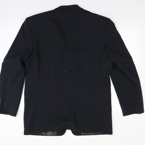 Neu Teadora Mens Blue   Jacket Suit Jacket Size 44