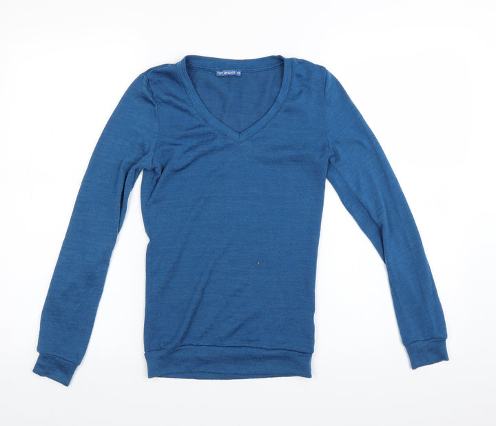 Terranova Womens Blue Basic Blouse Size XS