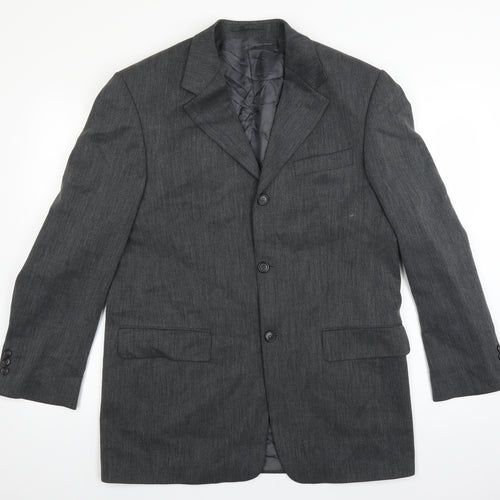 Copperstone Mens Grey   Jacket Suit Jacket Size 40