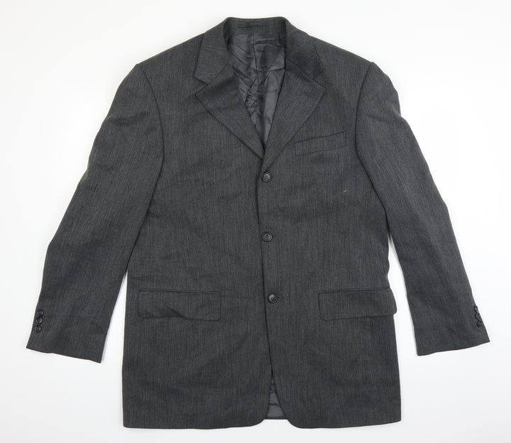 Copperstone Mens Grey   Jacket Suit Jacket Size 40