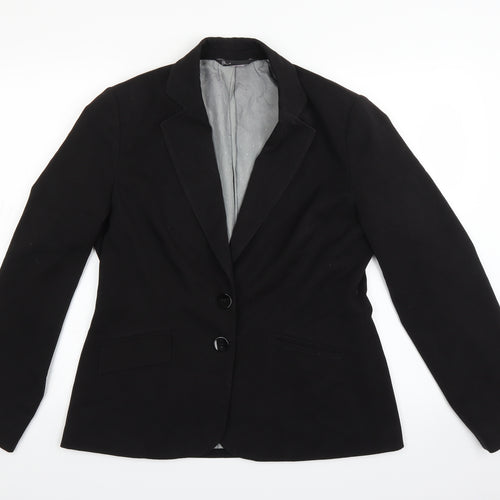 BHS Womens Black   Jacket Blazer Size 12