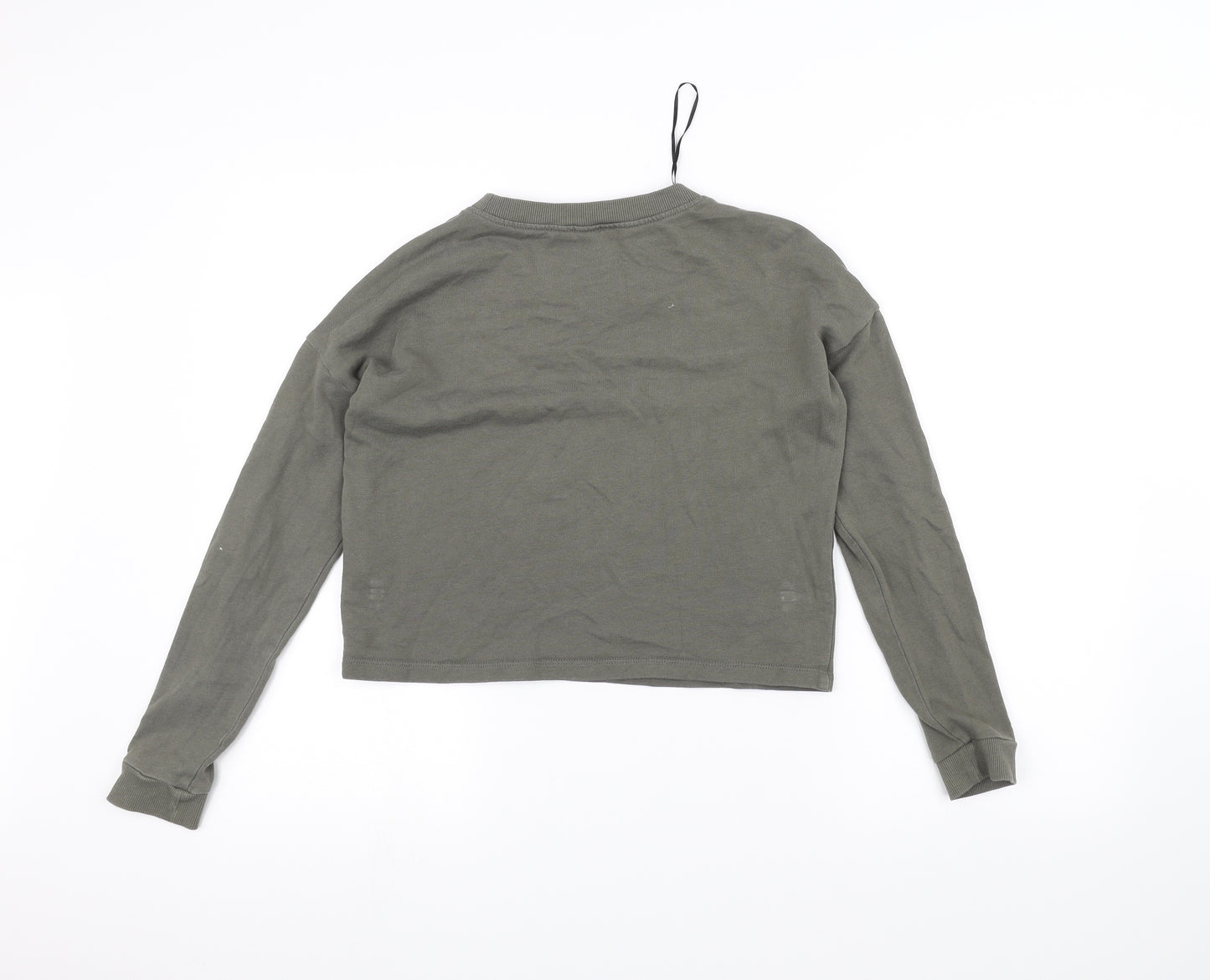 H&M Girls Green   Pullover Jumper Size 11-12 Years