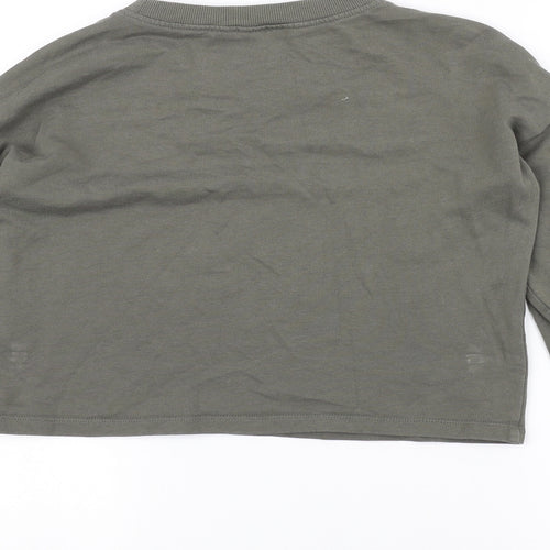 H&M Girls Green   Pullover Jumper Size 11-12 Years