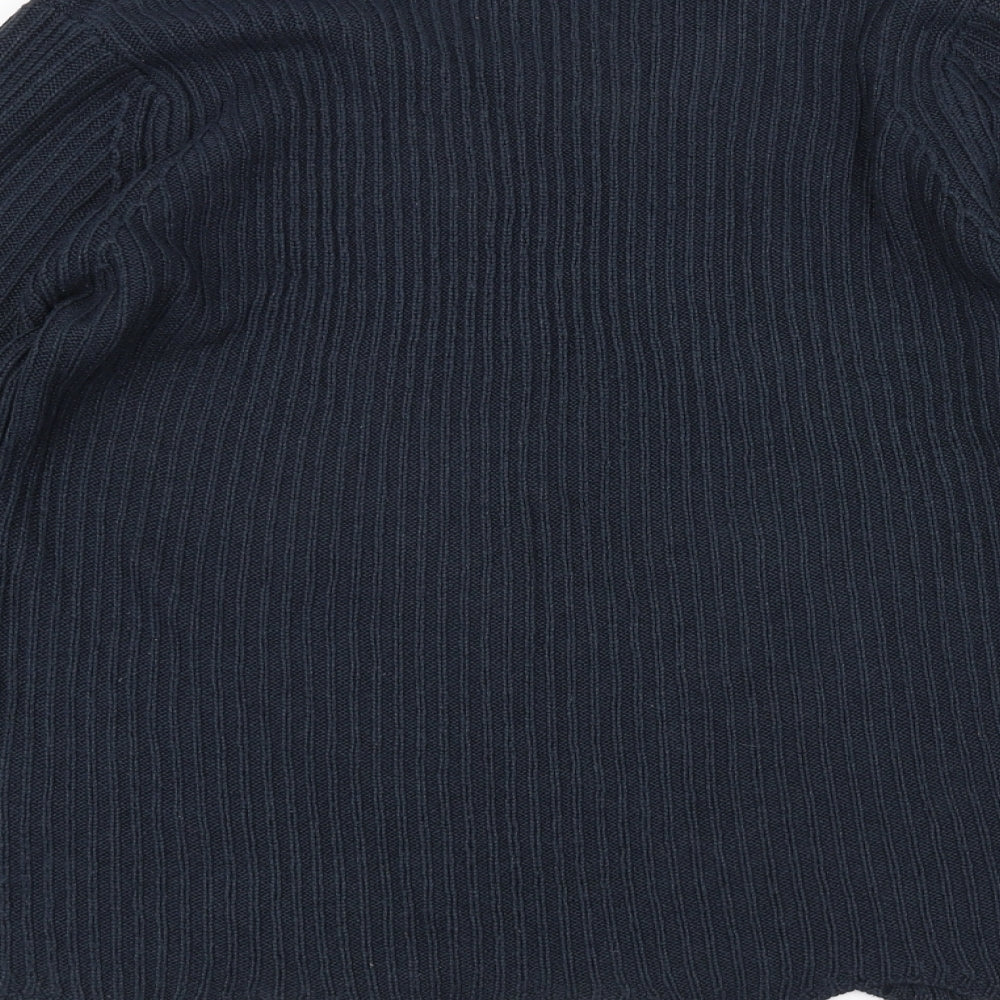 ANNE WEYBURN Womens Blue   Pullover Jumper Size 14