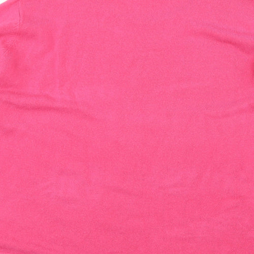 Bonmarché Womens Pink   Pullover Jumper Size L