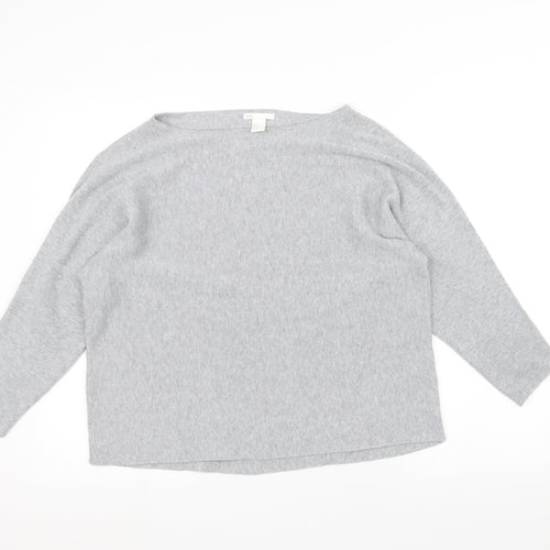 H&M Womens Grey   Pullover Jumper Size M