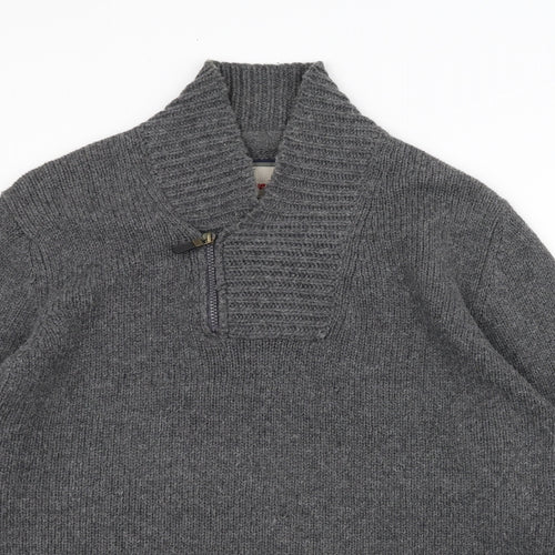 Brave Soul Womens Grey  Knit Jacket  Size L