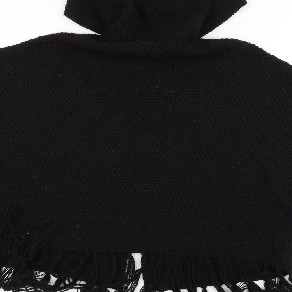 H&M Womens Black  Knit Jacket Coatigan Size XS