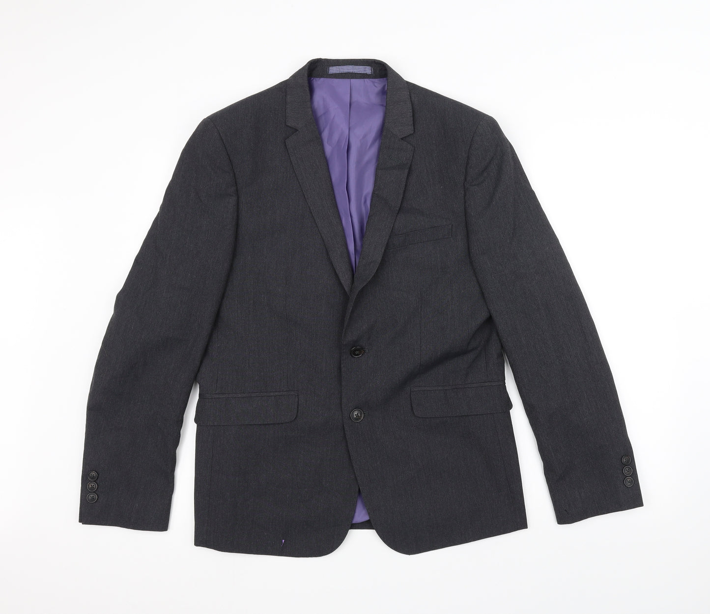 Marks and Spencer Mens Black   Jacket Suit Jacket Size 38