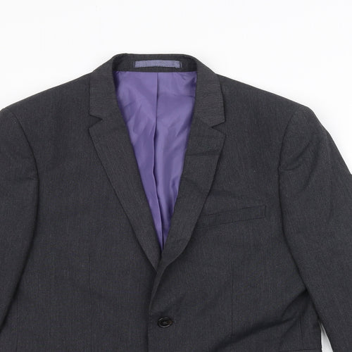 Marks and Spencer Mens Black   Jacket Suit Jacket Size 38