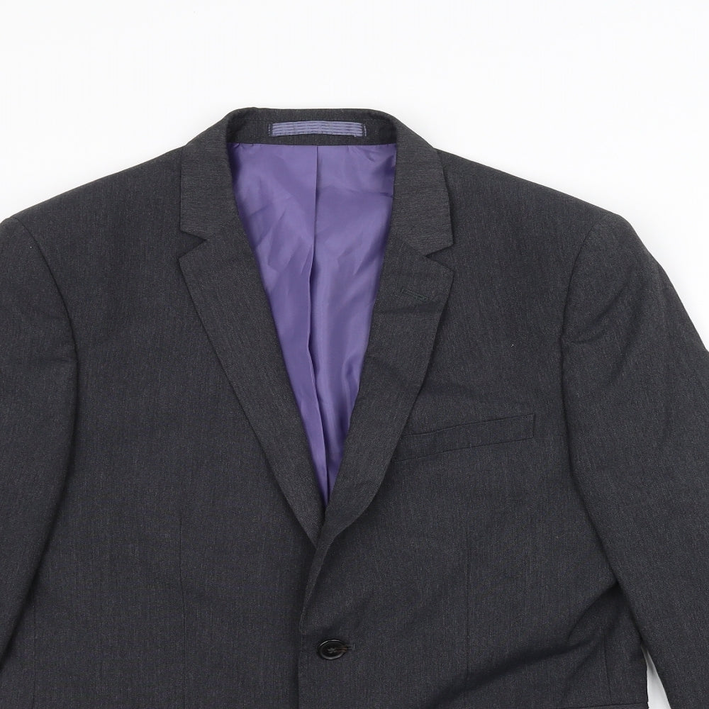 Marks and Spencer Mens Black   Jacket Suit Jacket Size 38