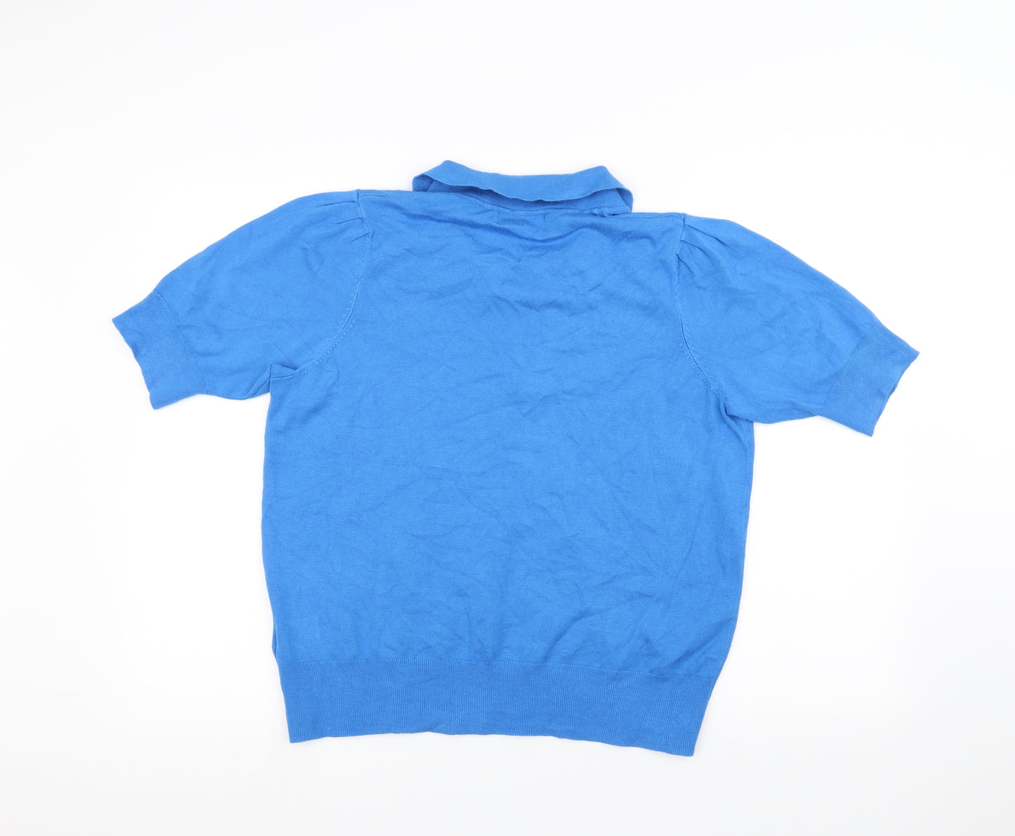 Marks and Spencer Womens Blue   Basic T-Shirt Size 14