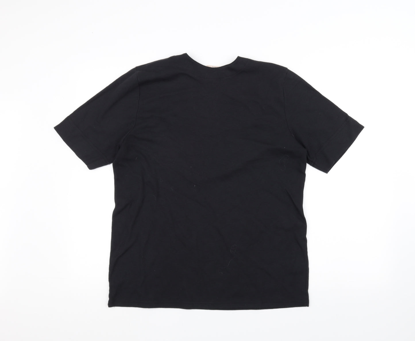 WEEKENDERS Womens Black   Basic T-Shirt Size L