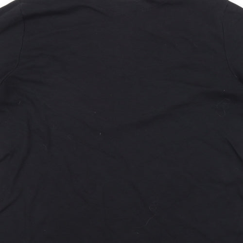 WEEKENDERS Womens Black   Basic T-Shirt Size L