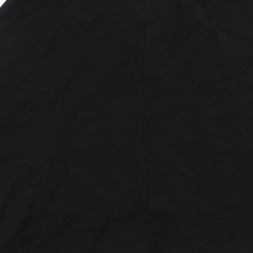 Preworn Womens Black   A-Line Skirt Size 14