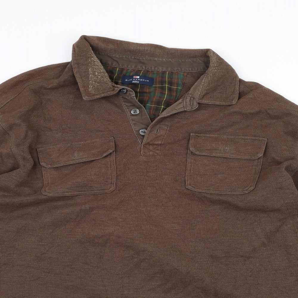 Marks and Spencer Mens Brown    T-Shirt Size 2XL