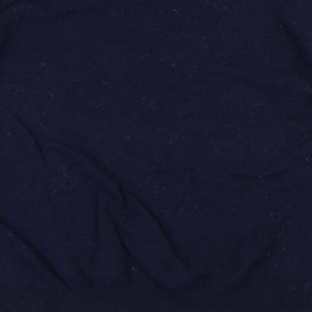 Lambs Wool Mens Blue   Pullover Jumper Size 3XL