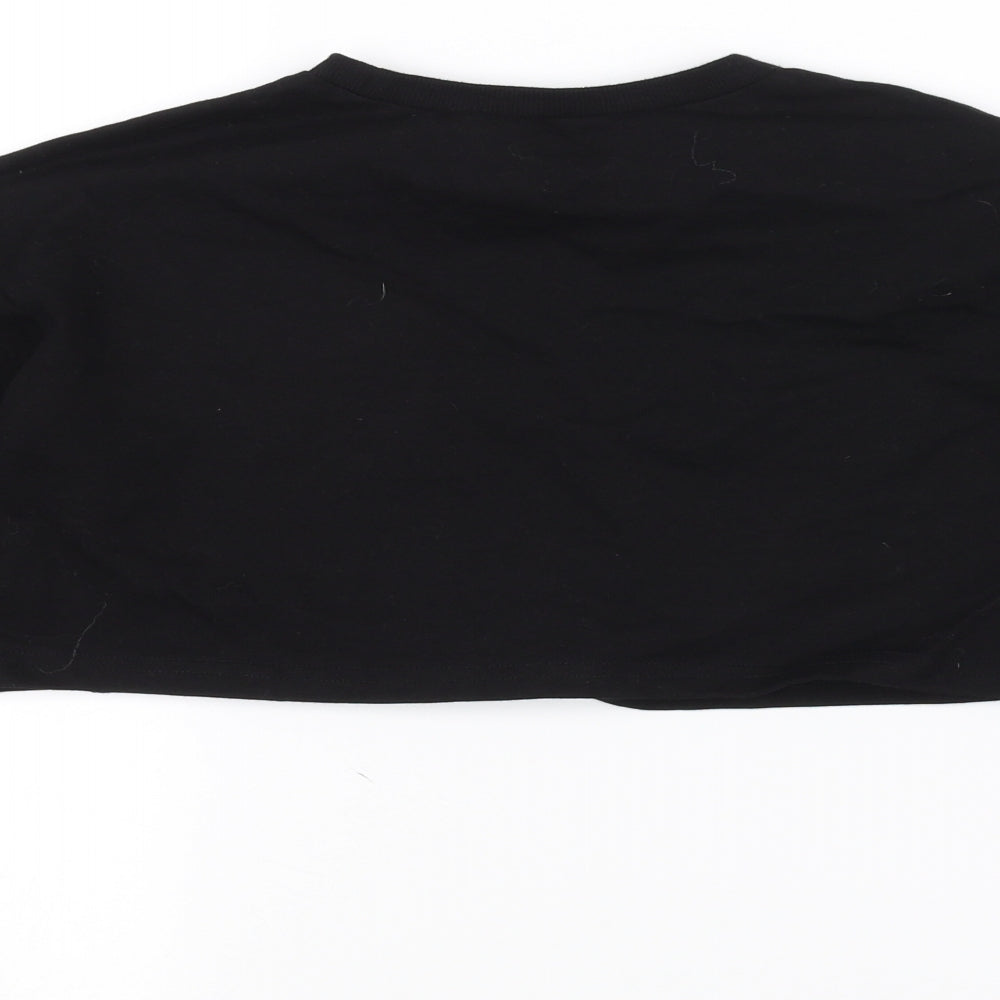 SheIn Girls Black   Pullover Jumper Size 10 Years