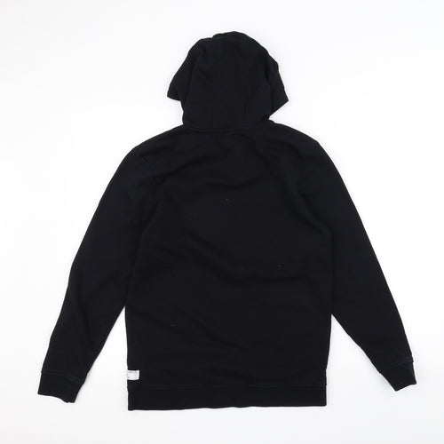 George Boys Black   Pullover Hoodie Size 13-14 Years
