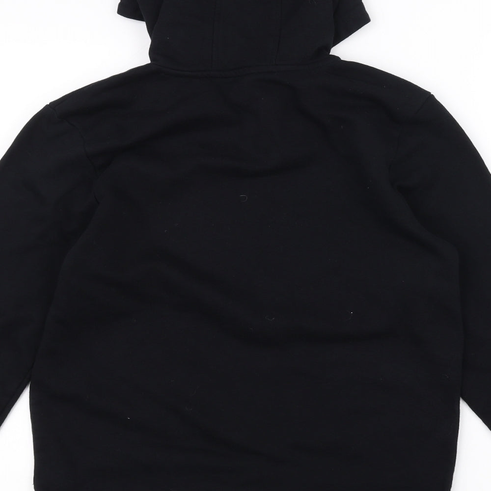 George Boys Black   Pullover Hoodie Size 13-14 Years