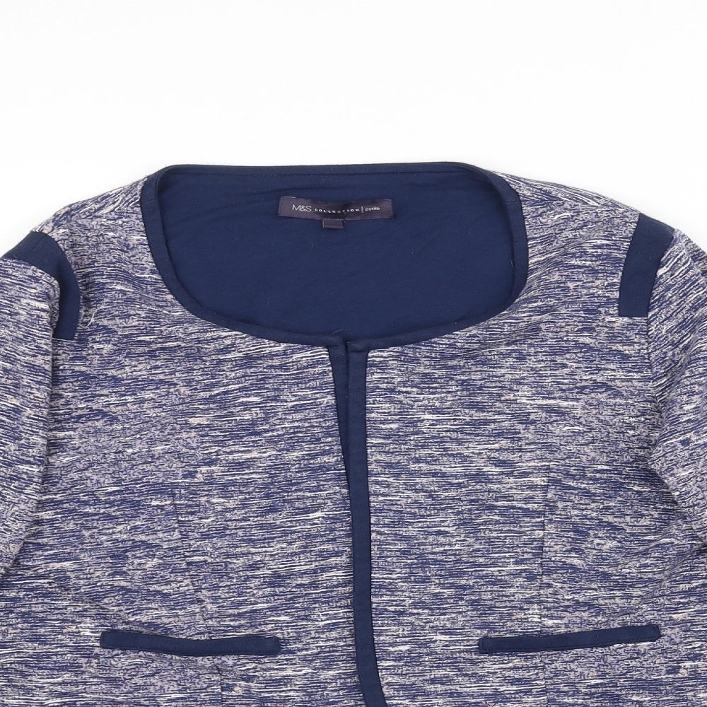 Marks and Spencer Womens Blue   Jacket  Size 14
