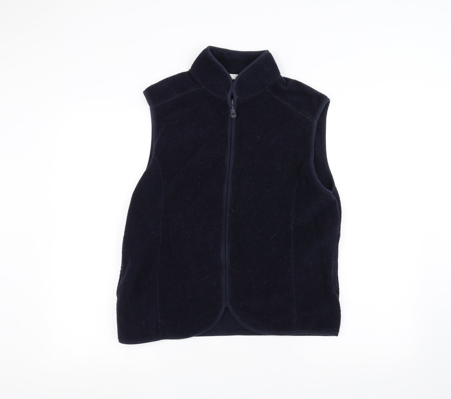 Marks and Spencer Womens Blue   Gilet Coat Size 12