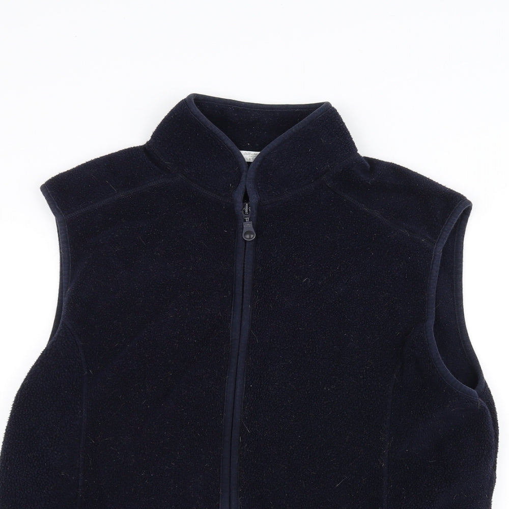 Marks and Spencer Womens Blue   Gilet Coat Size 12
