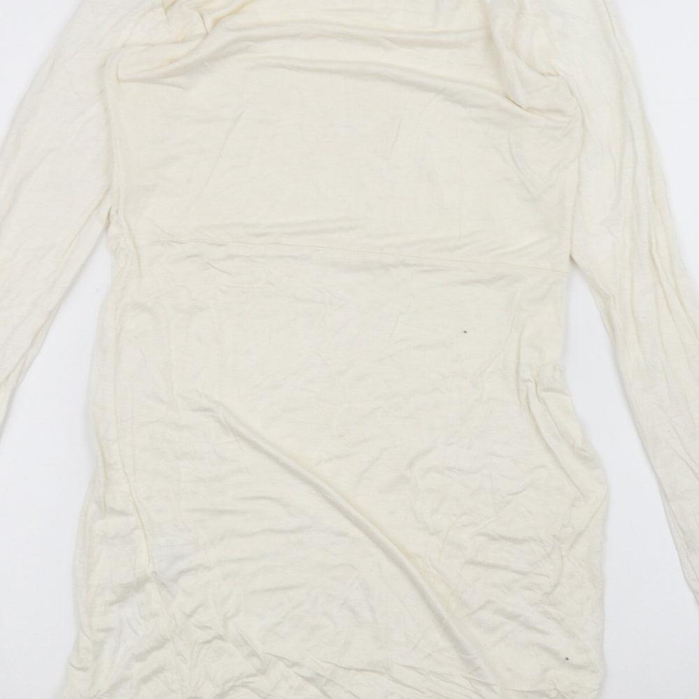 Missguided Womens White   Basic T-Shirt Size 8