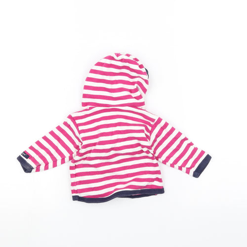 Little Shrimp Baby Pink Striped  Jacket  Size 3-6 Months