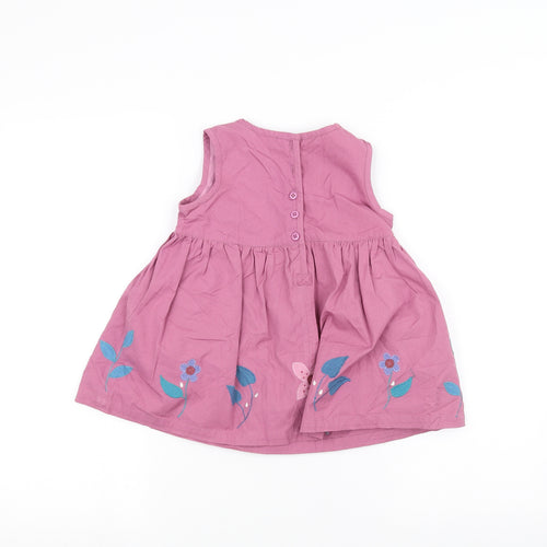 Preworn Girls Pink   A-Line  Size 18 Months