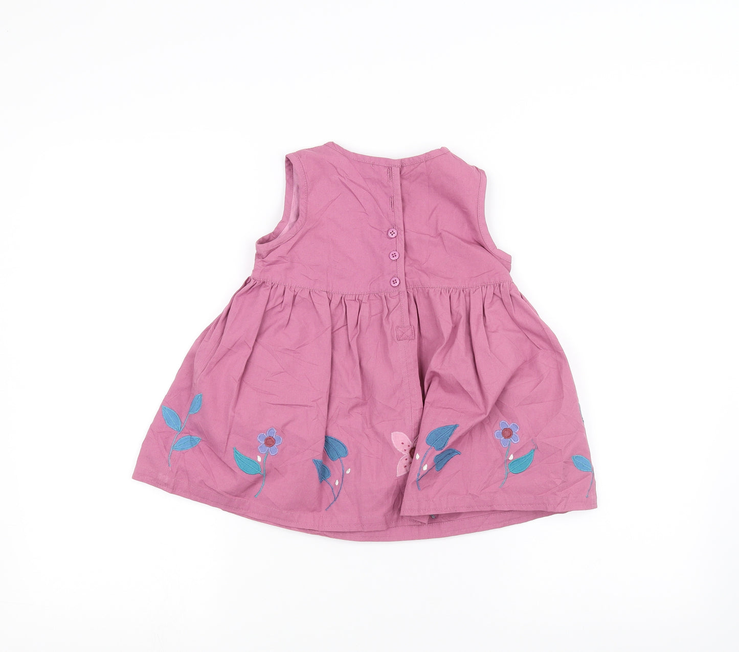 Preworn Girls Pink   A-Line  Size 18 Months