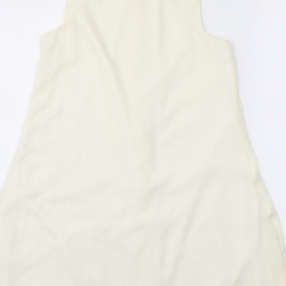 Missguided Womens Ivory   Basic Button-Up Size 8
