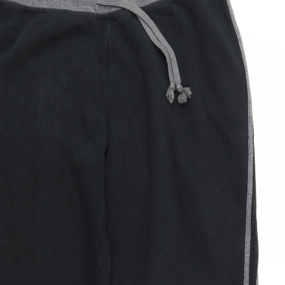 M&S Womens Black   Jogger Trousers Size 18 L26 in