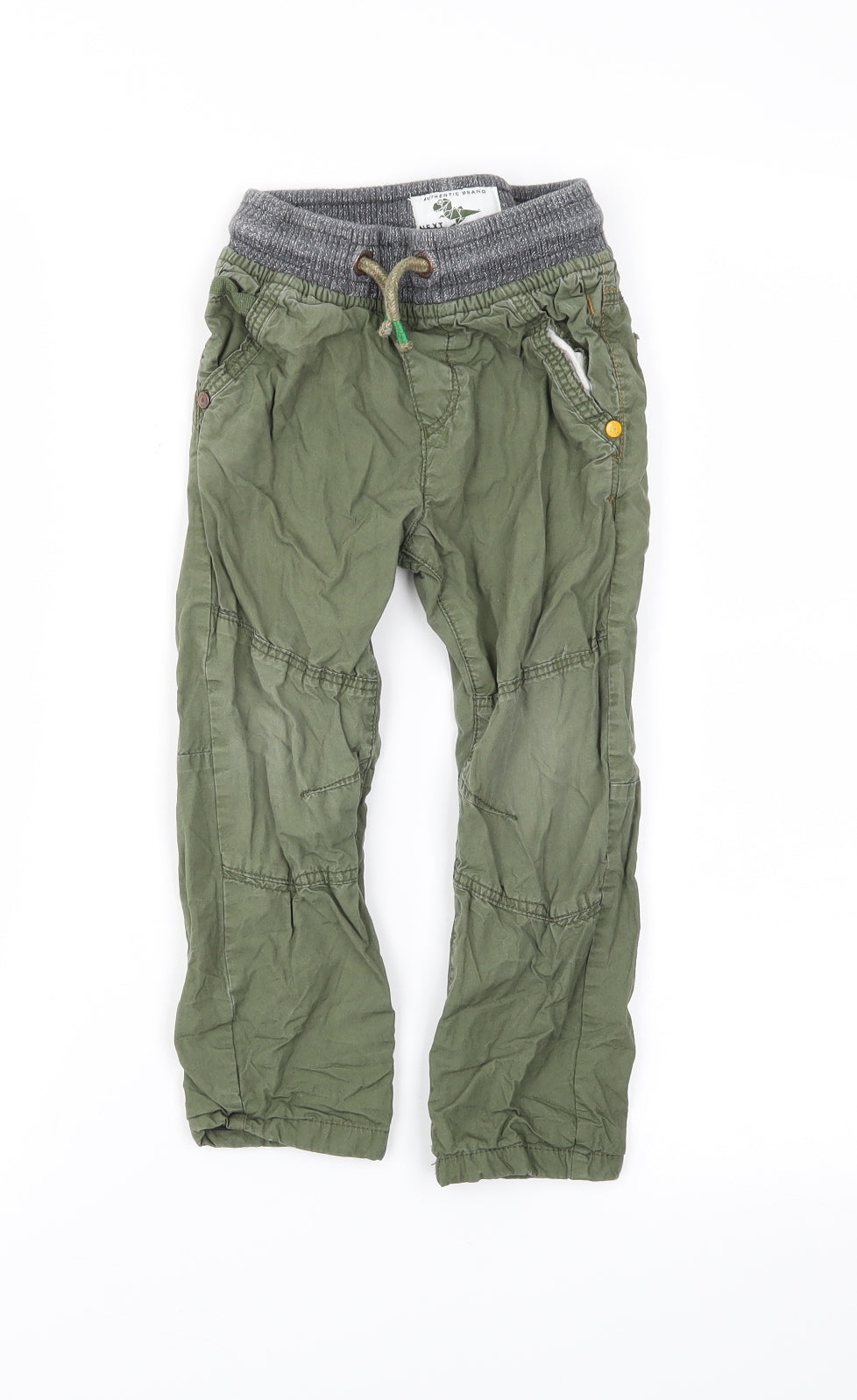 NEXT Boys Green   Cargo Trousers Size 2-3 Years