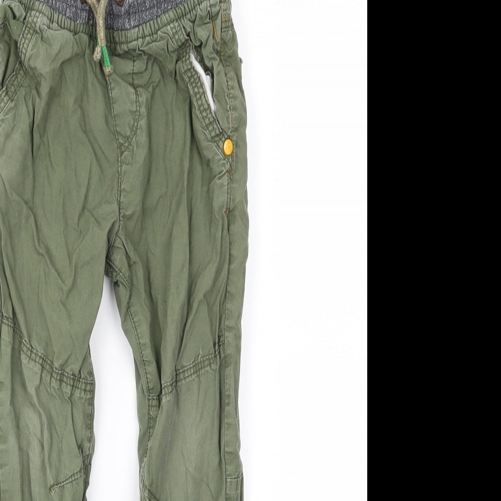 NEXT Boys Green   Cargo Trousers Size 2-3 Years
