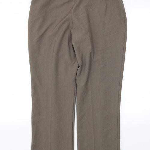 BM Womens Brown   Trousers  Size 12 L24 in