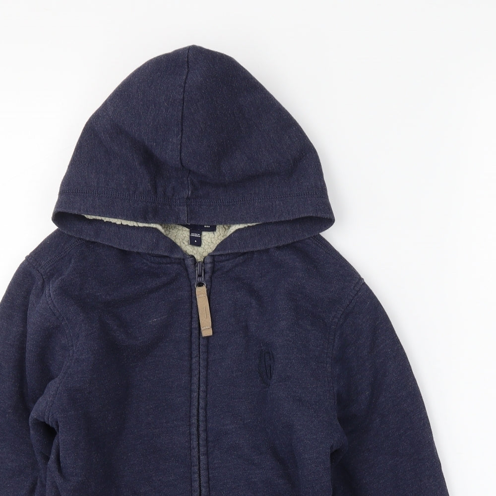 Gap Boys Blue   Full Zip Hoodie Size 6-7 Years