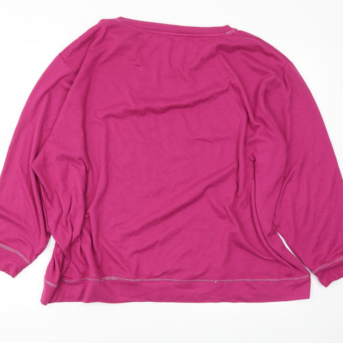 Preworn Womens Purple   Pullover Jumper Size XL