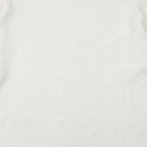 Missguided Womens White   Pullover Jumper Size 14