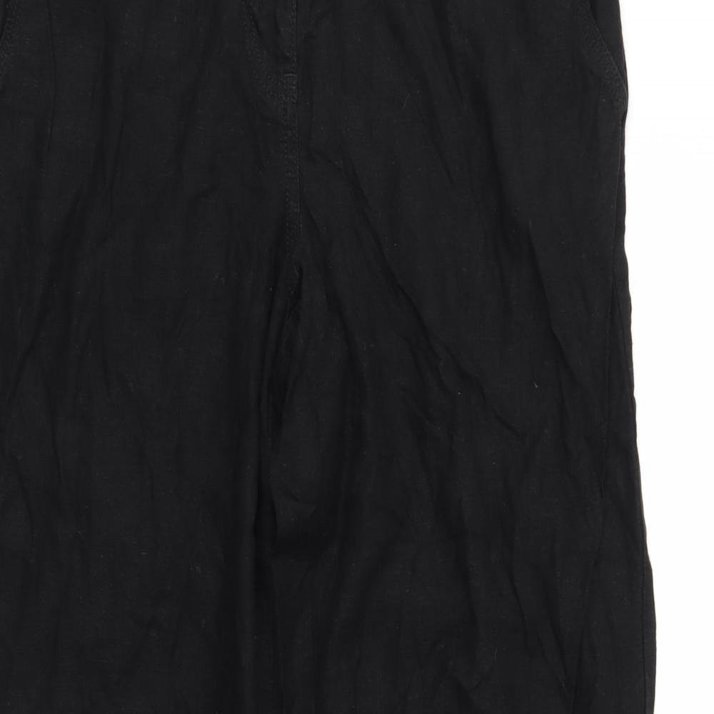 NEXT Womens Black   Trousers  Size 14 L28 in