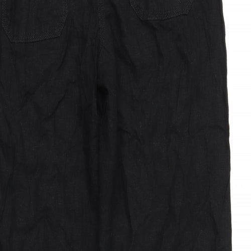 NEXT Womens Black   Trousers  Size 14 L28 in