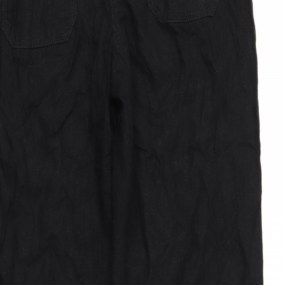 NEXT Womens Black   Trousers  Size 14 L28 in