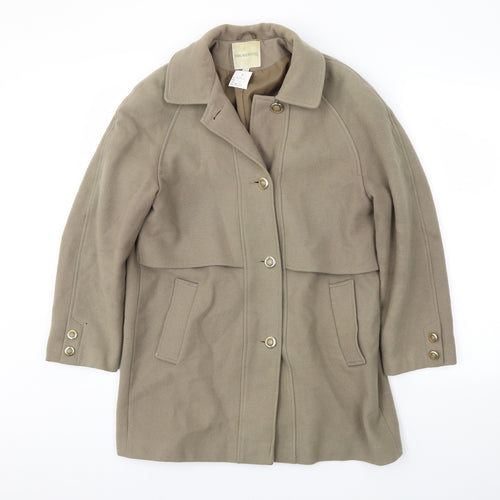 Holmewood Womens Beige   Trench Coat Coat Size 12