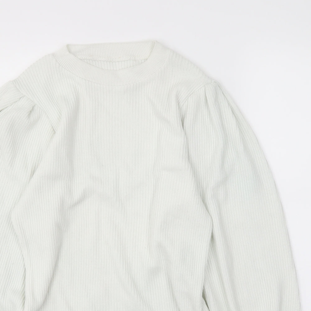 Dorothy Perkins Womens White   Pullover Jumper Size 10