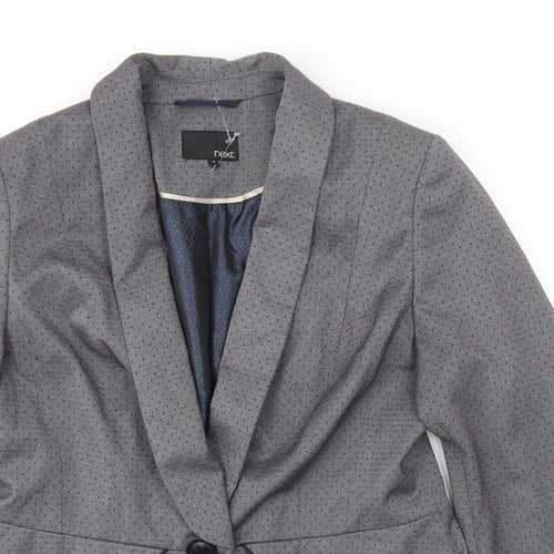 NEXT Womens Grey   Jacket Blazer Size 14
