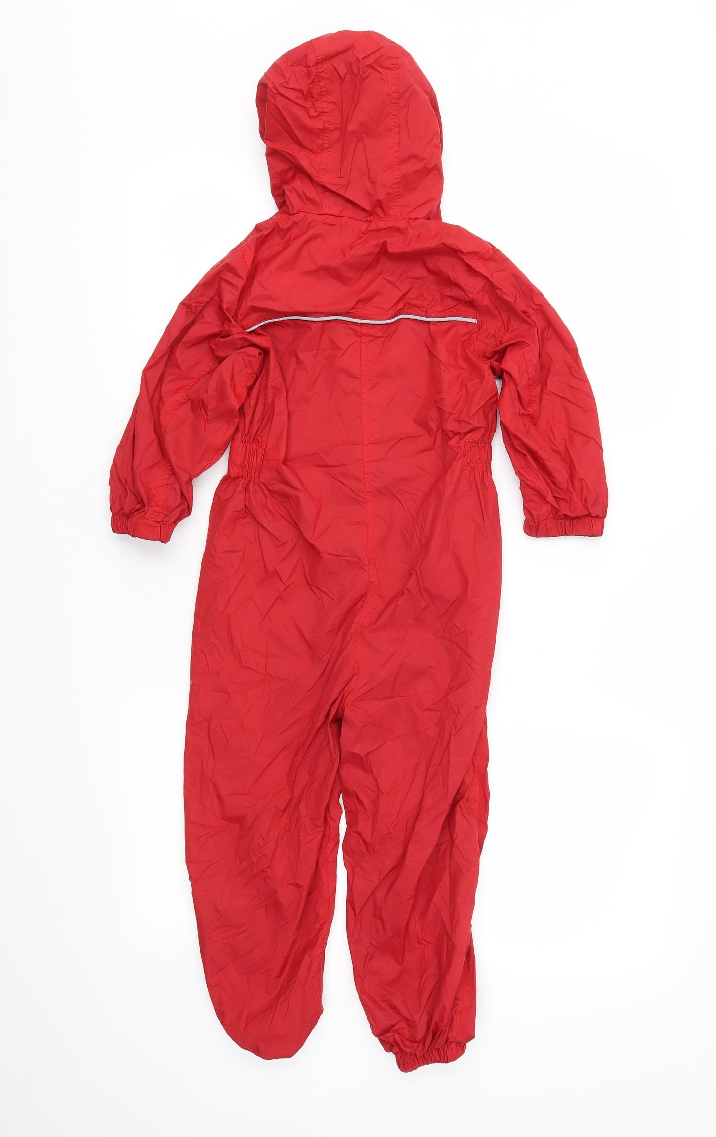 Regatta Girls Red   Rain Coat Snowsuit Size 4-5 Years