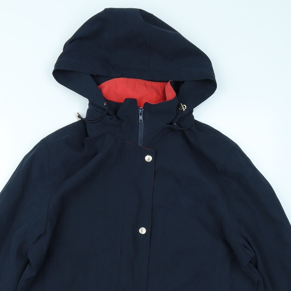 Rowlands Womens Blue   Overcoat Coat Size 16