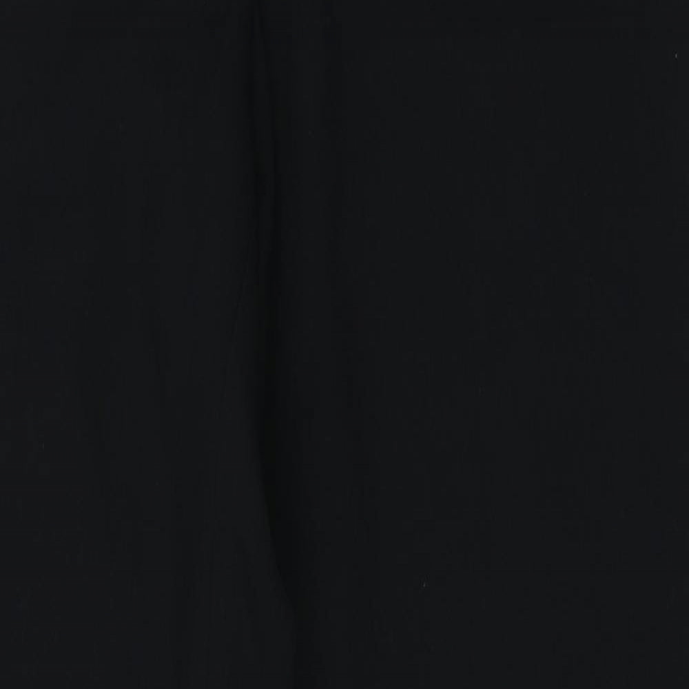 M&S Collection Womens Black   Trousers  Size 8 L27 in